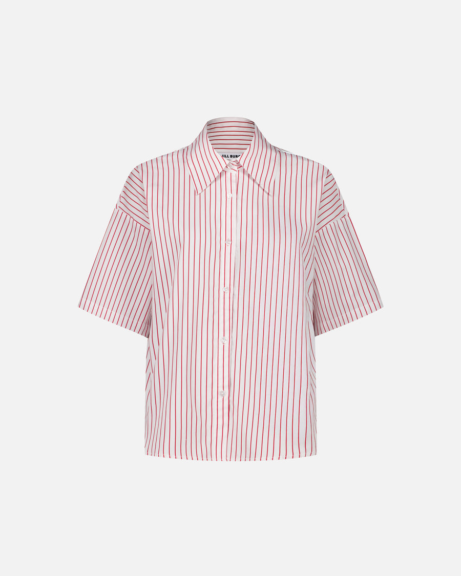 SHORT-SLEEVE BOYFRIEND SHIRT