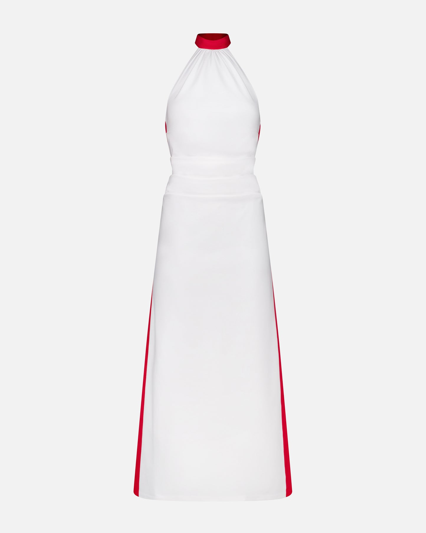 BICOLOUR LONG DRESS