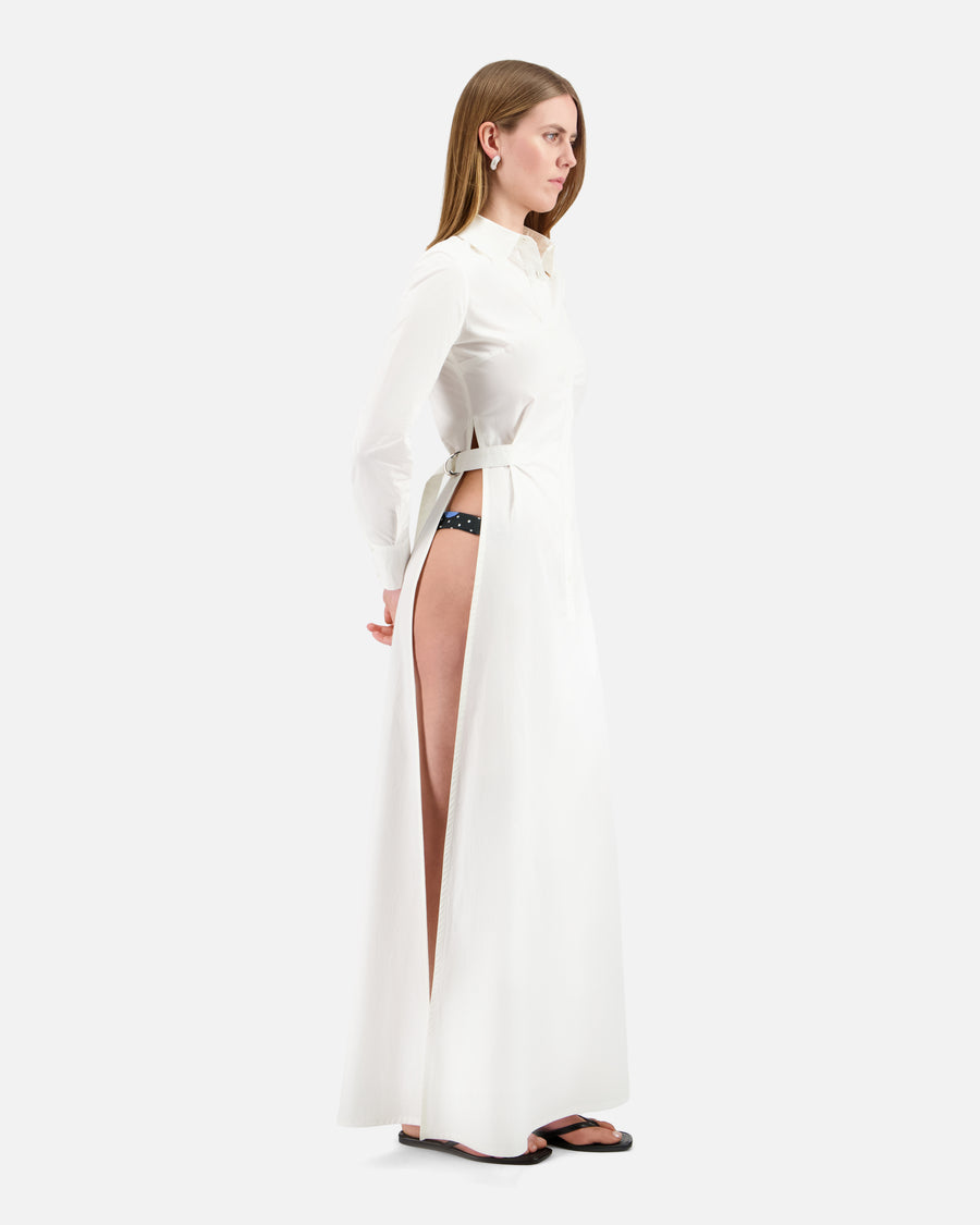 LONG SHIRT WITH SLITS