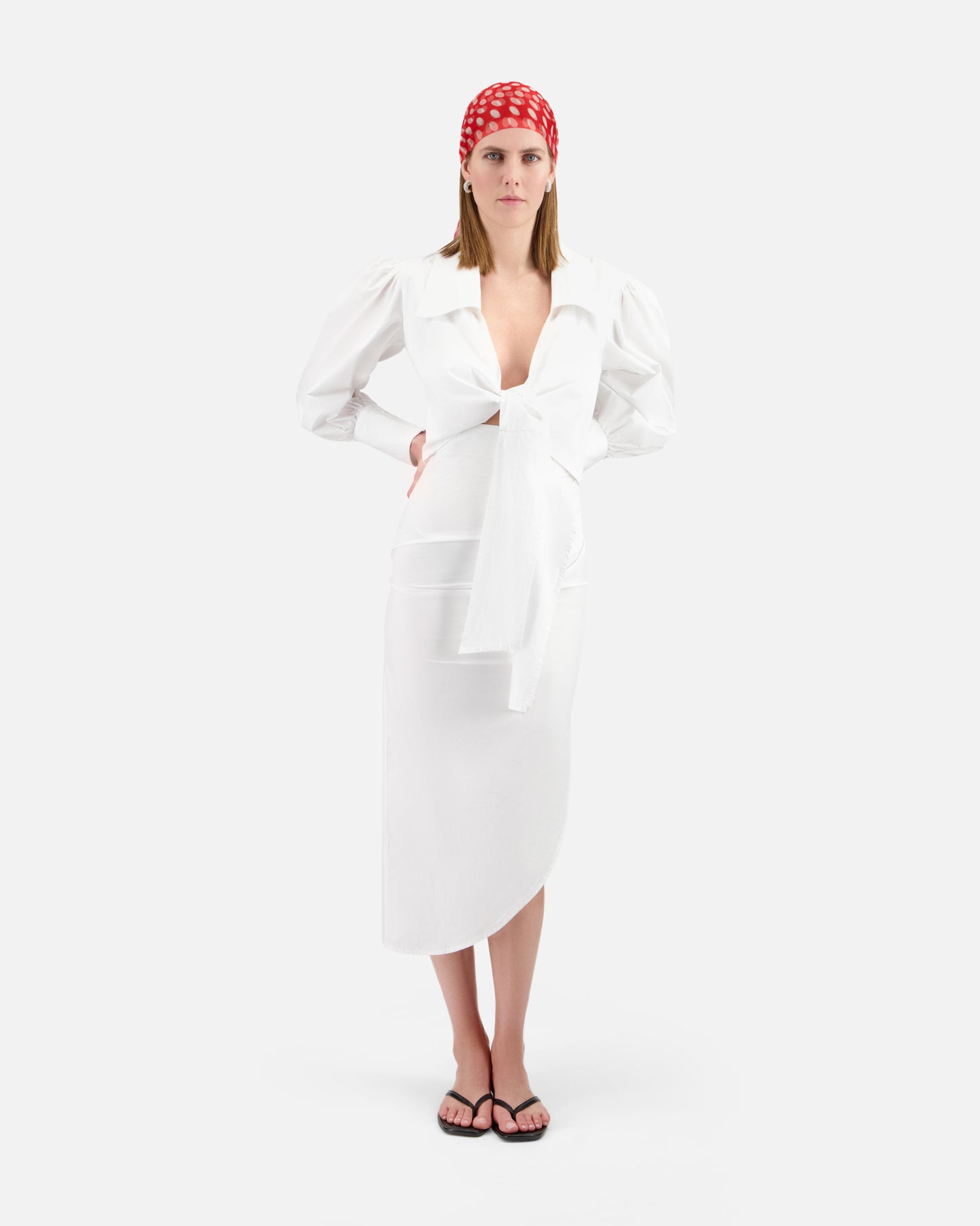 WRAP-AROUND DRESS