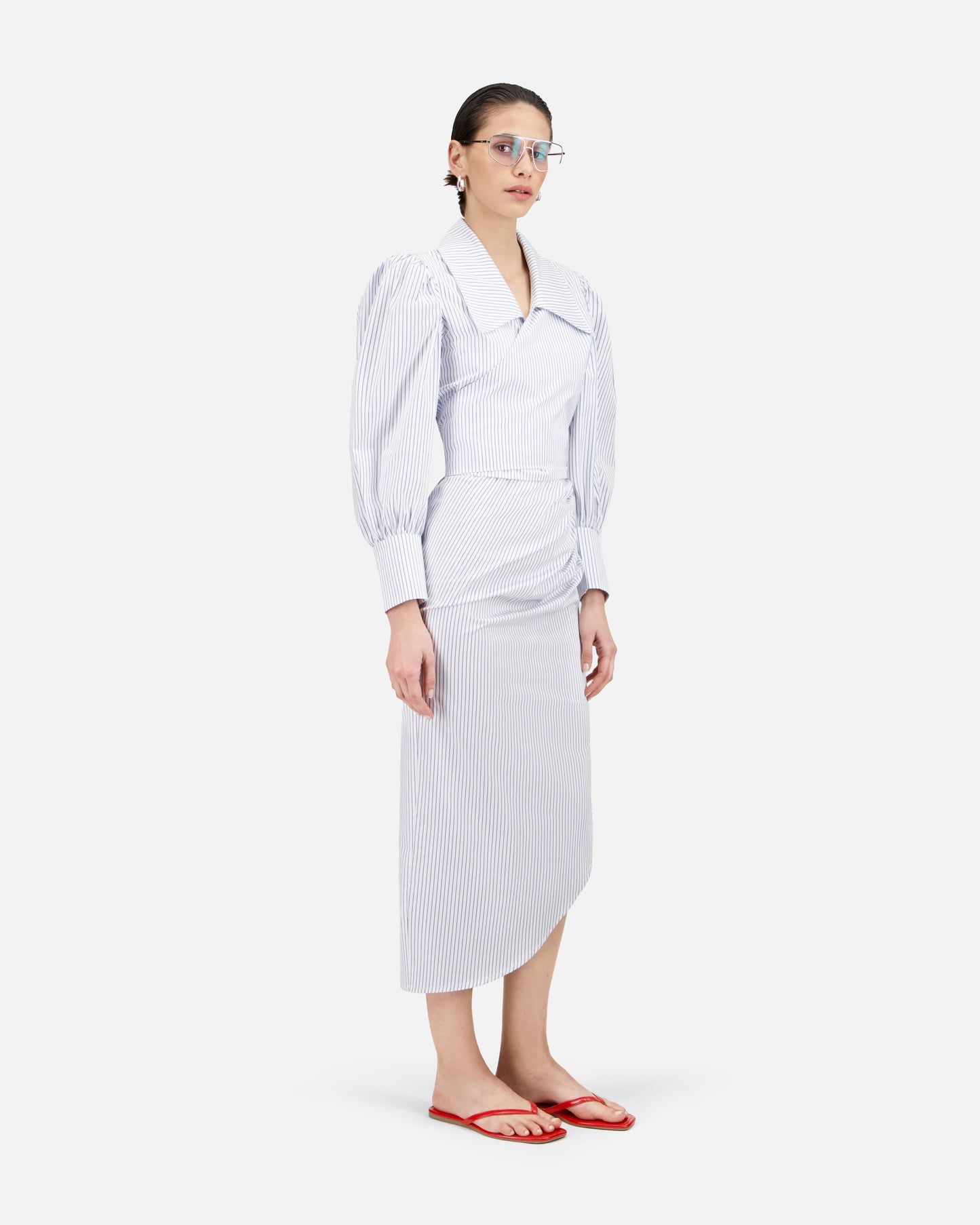 WRAP-AROUND DRESS