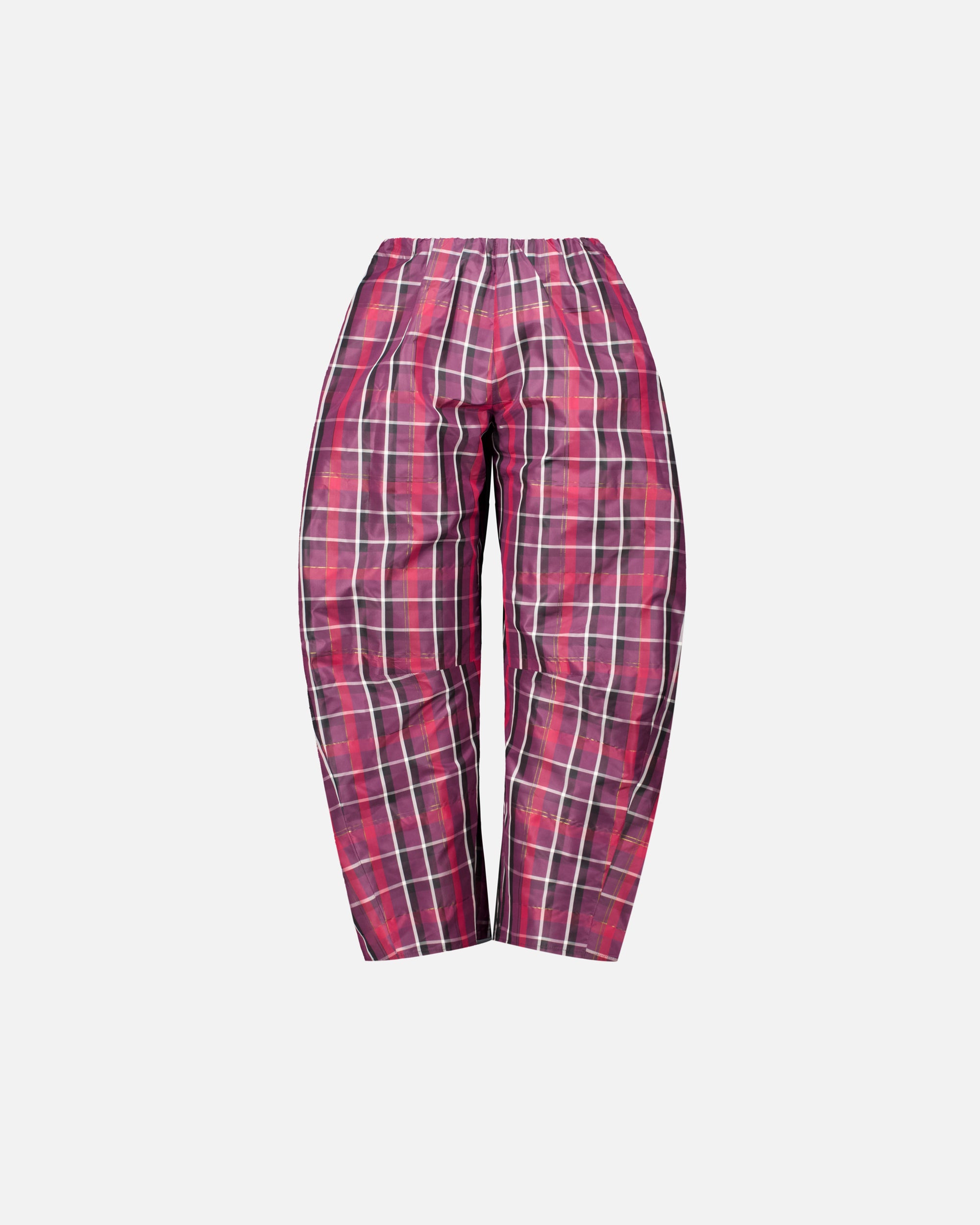 BALLOON SILK TROUSERS