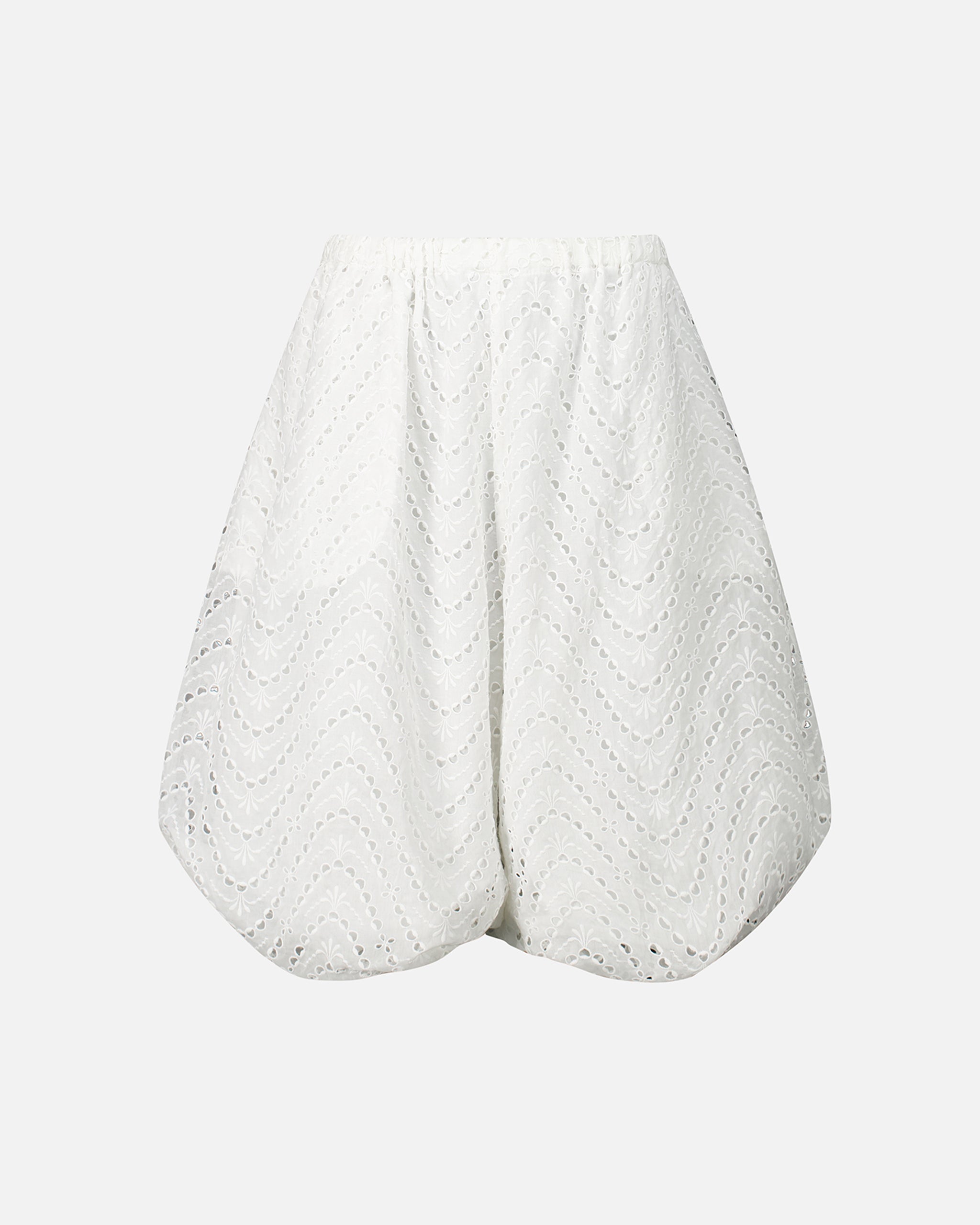 EMBROIDERED BALLOON BERMUDA