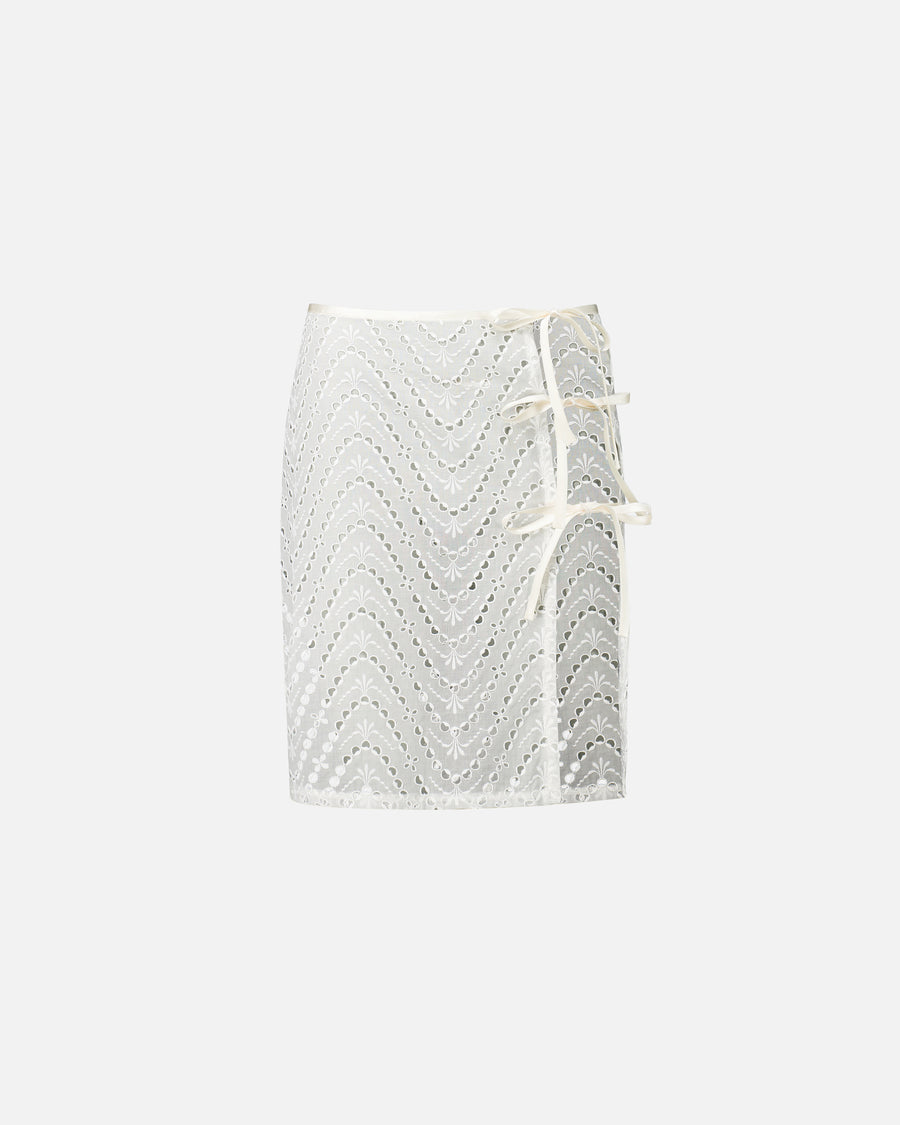 EMBROIDERED PAREO