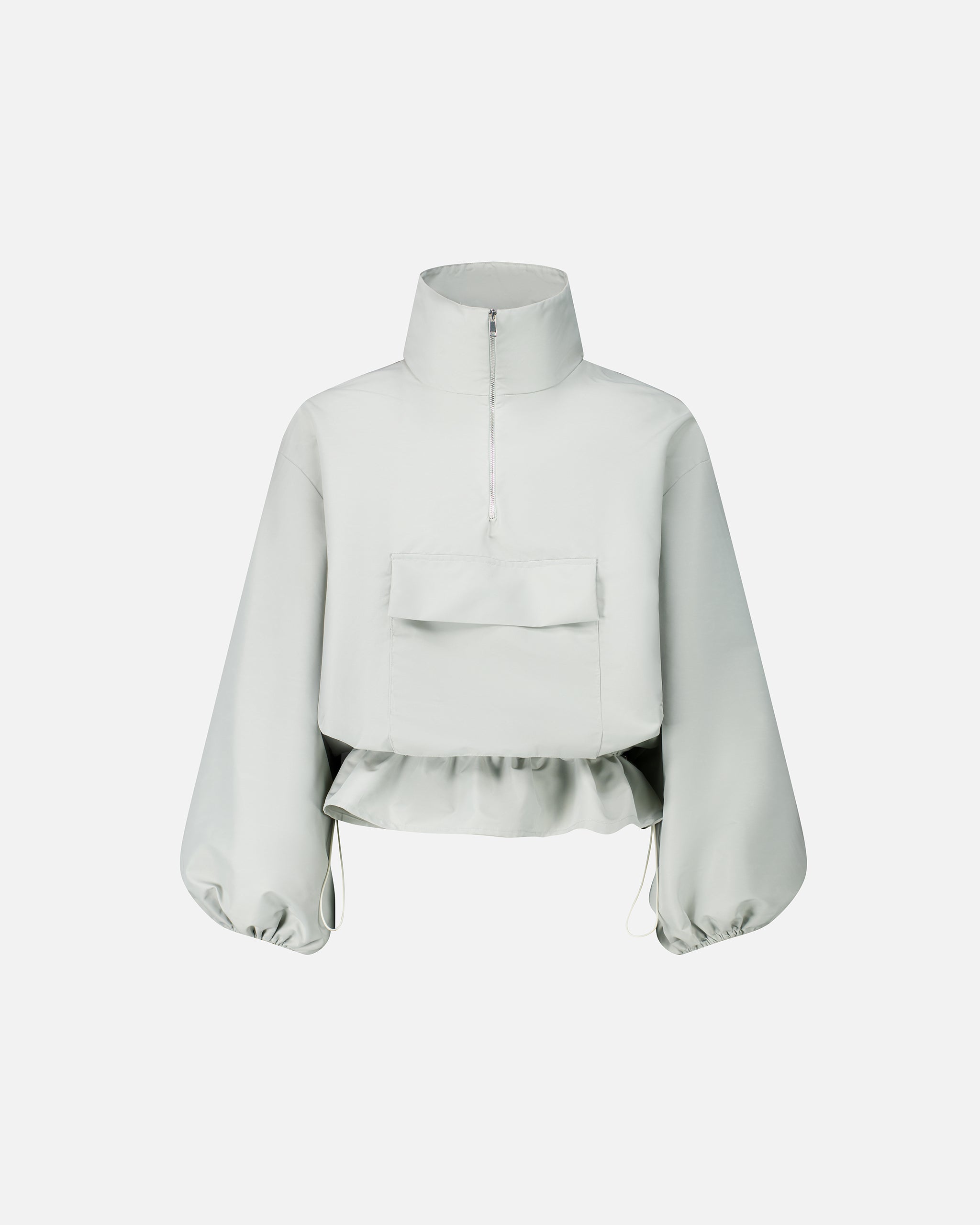 HIGH-NECK PULLOVER JACKET