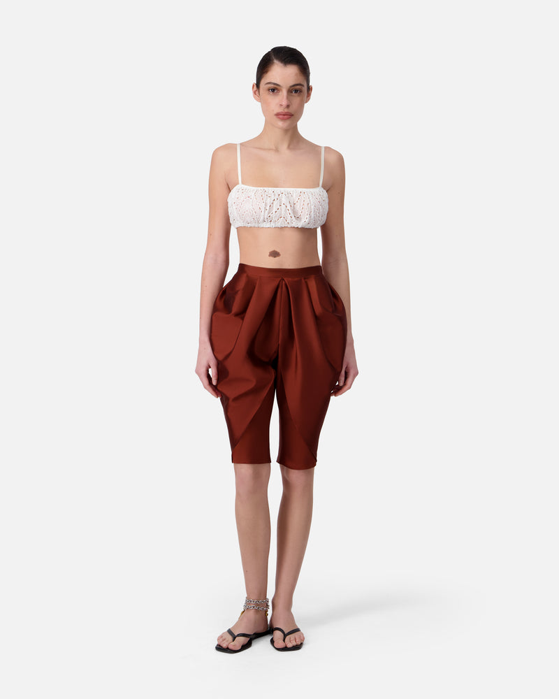 EMBROIDERED COTTON BRALETTE