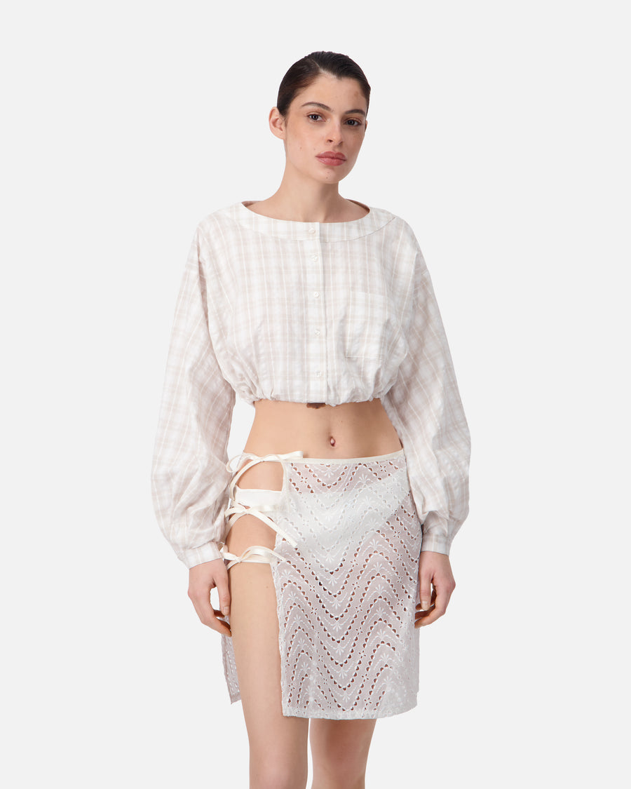 SEERSUCKER BLOUSE
