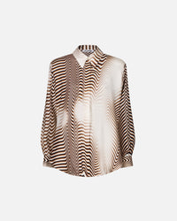 PRINTED SILK SHIRT