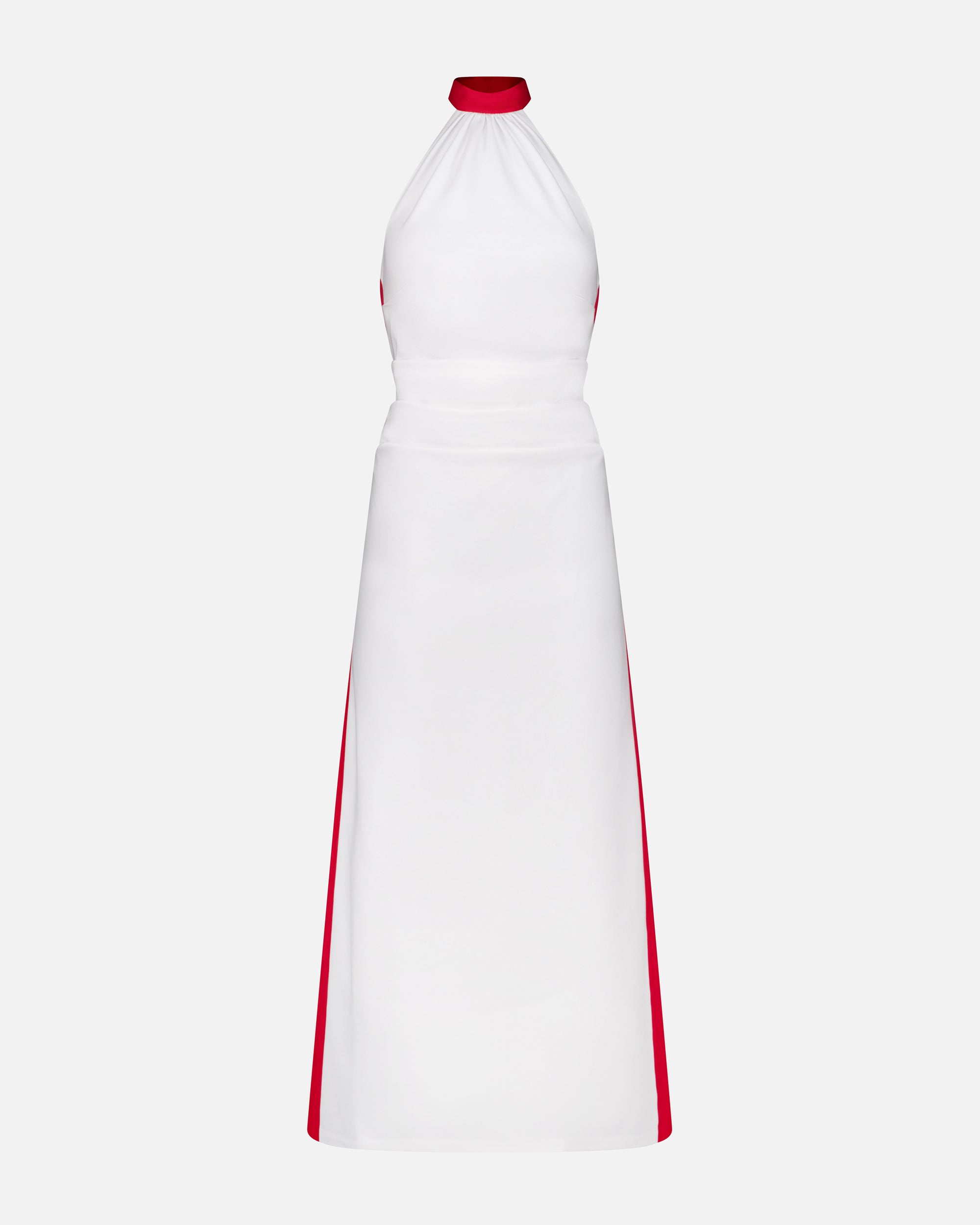 BICOLOUR LONG DRESS