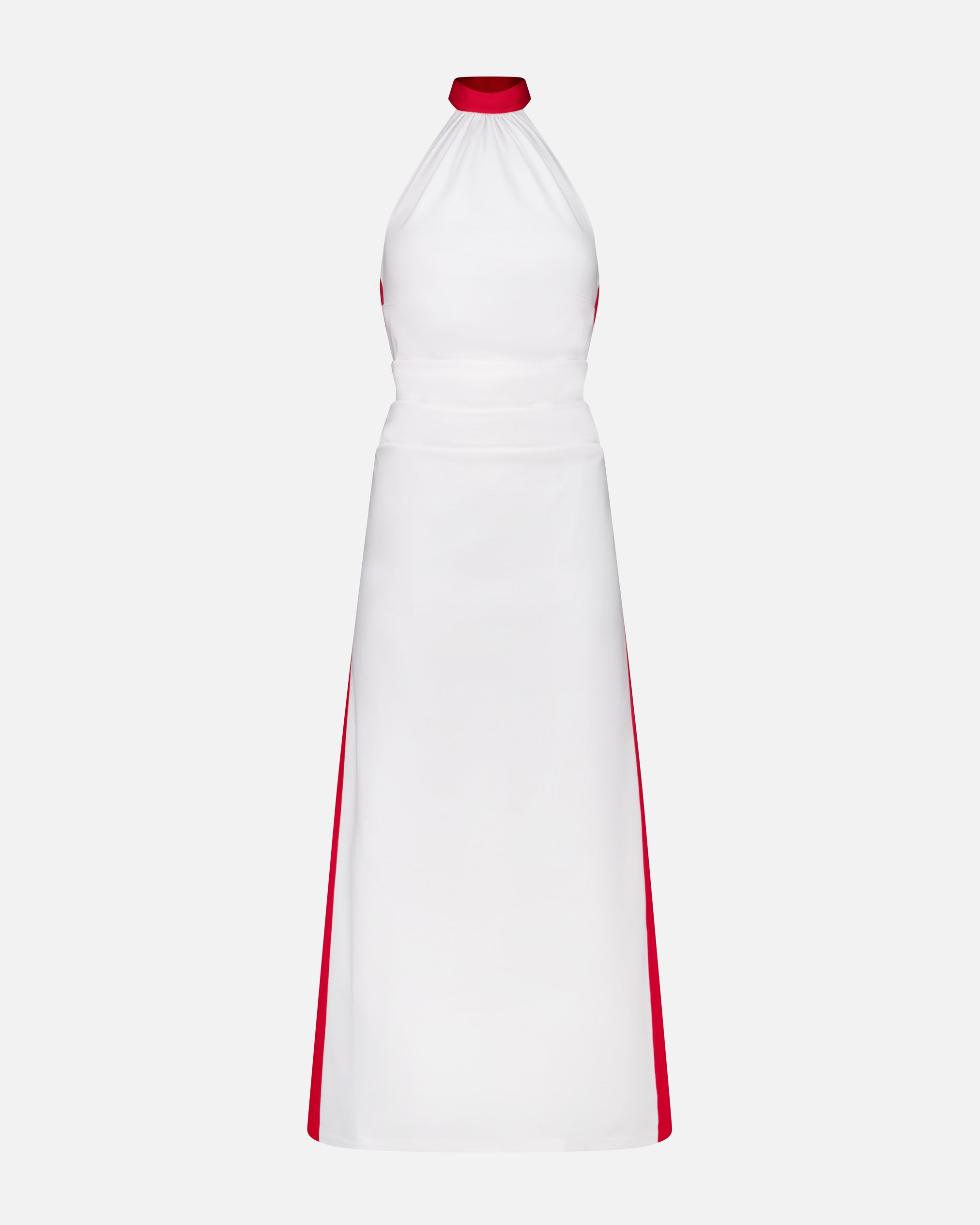 BICOLOUR LONG DRESS
