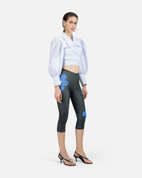 CAPRI LEGGING IN PRINTED STRETCH JERSEY