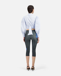 CAPRI LEGGING IN PRINTED STRETCH JERSEY