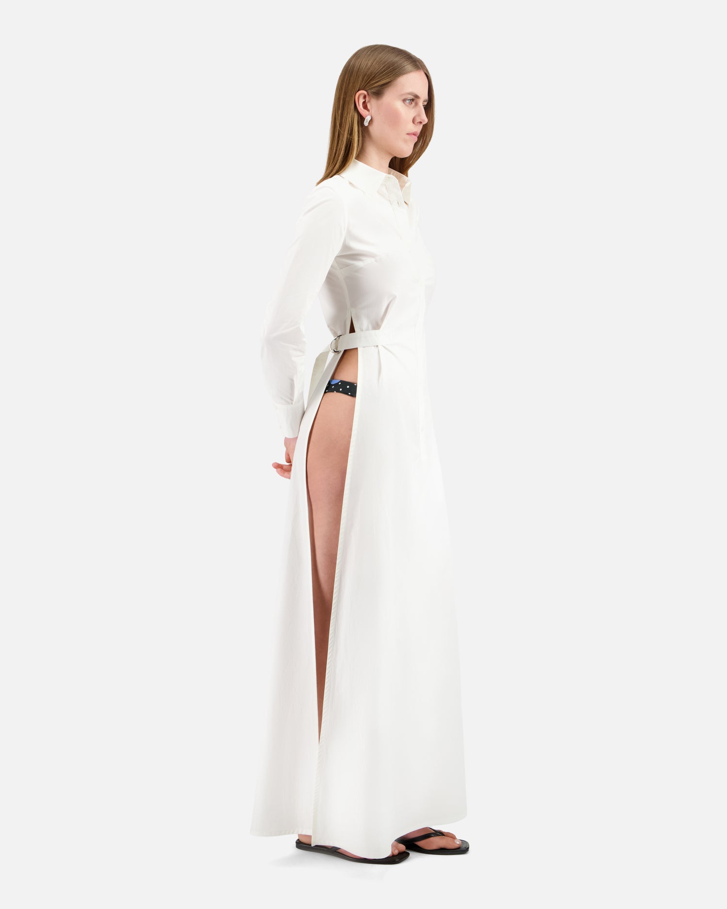 LONG SHIRT WITH SLITS