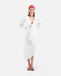 WRAP-AROUND DRESS