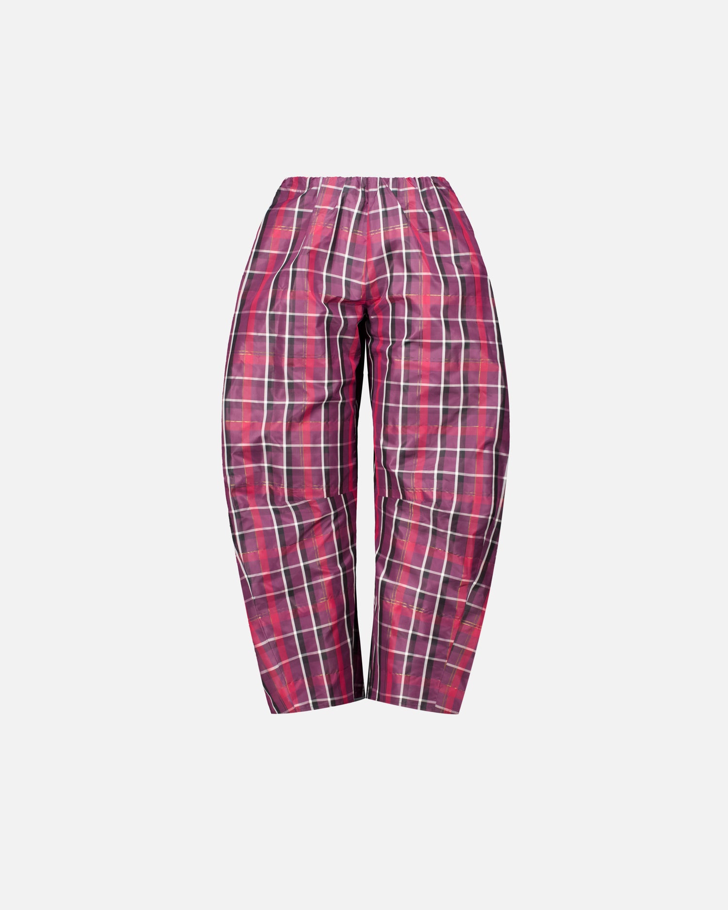 BALLOON SILK TROUSERS