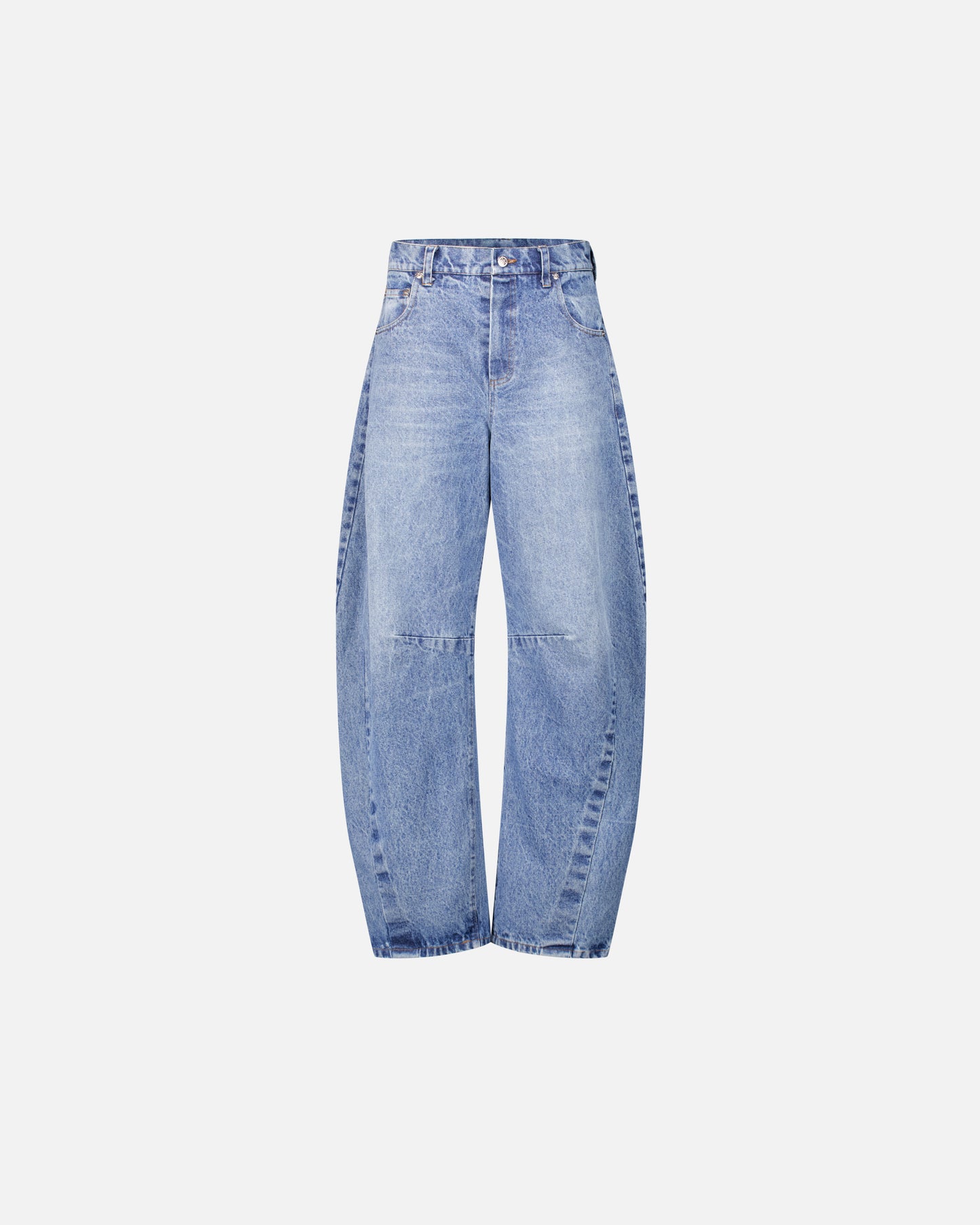 WASHED WIDE-LEG DENIM