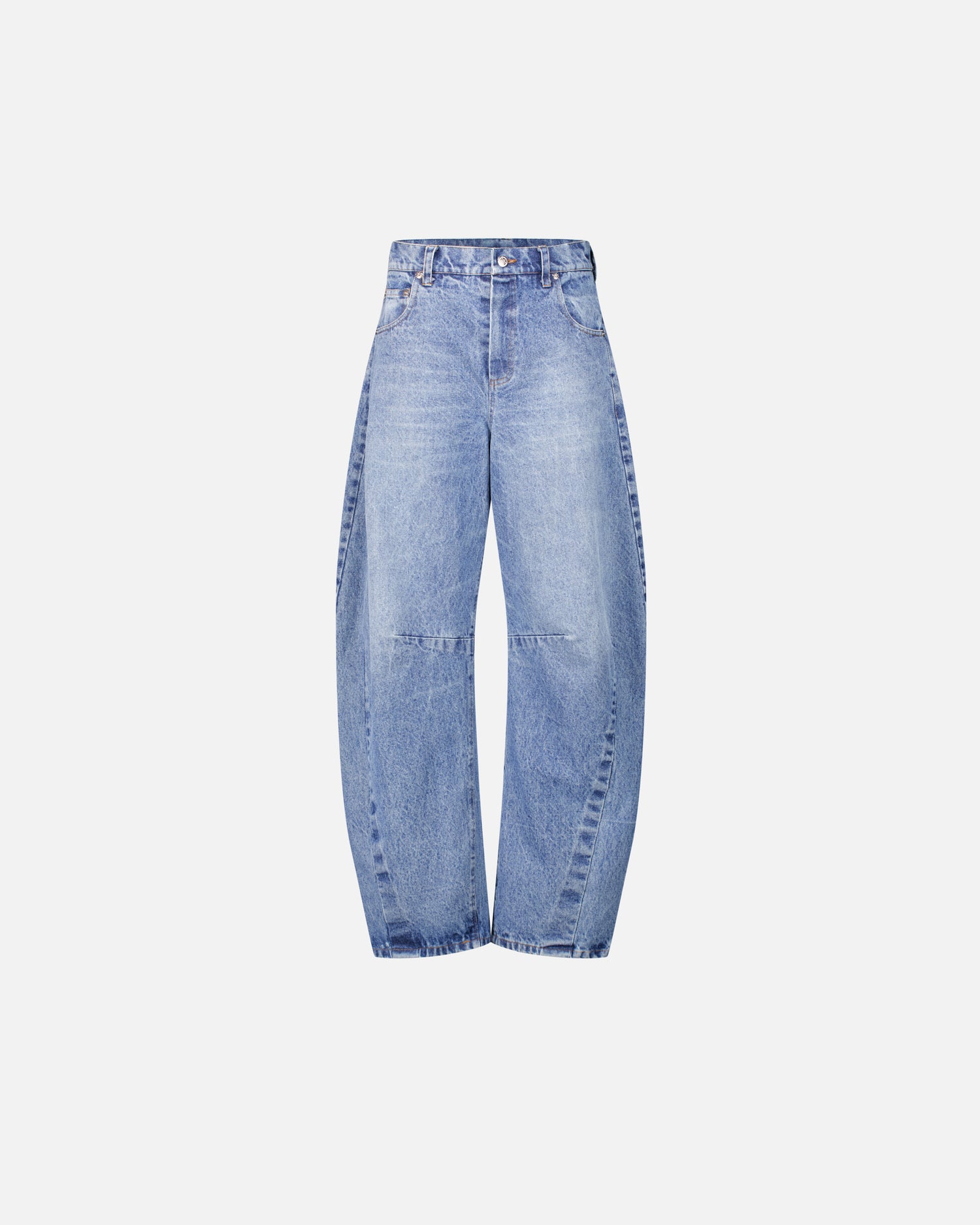 WASHED WIDE-LEG DENIM