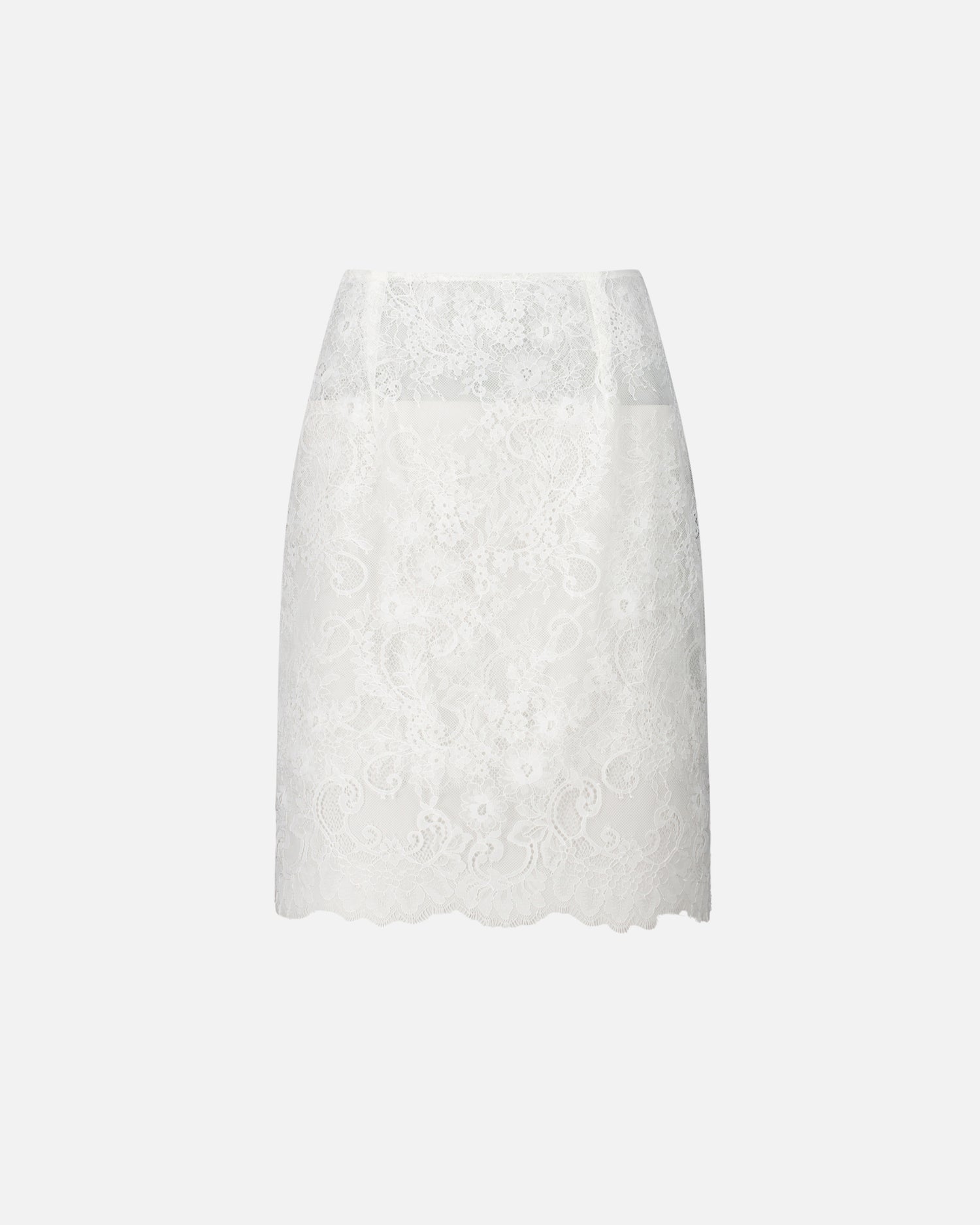 LACE PENCIL SKIRT