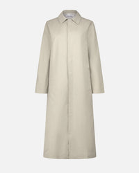 WASHED COTTON COAT