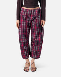 BALLOON SILK TROUSERS