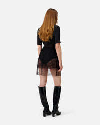 LACE PENCIL SKIRT
