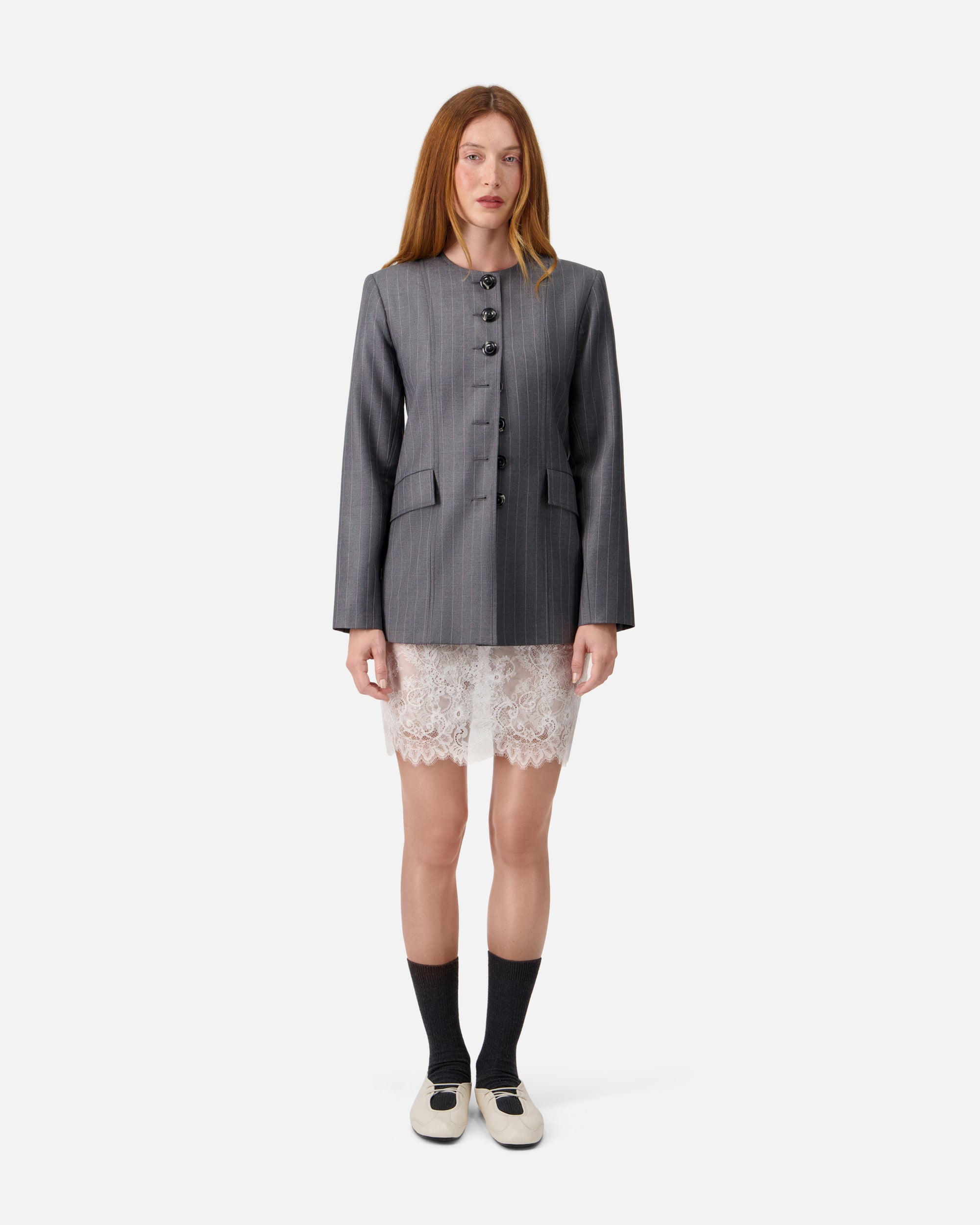 TAILORED WOOL JACKET
