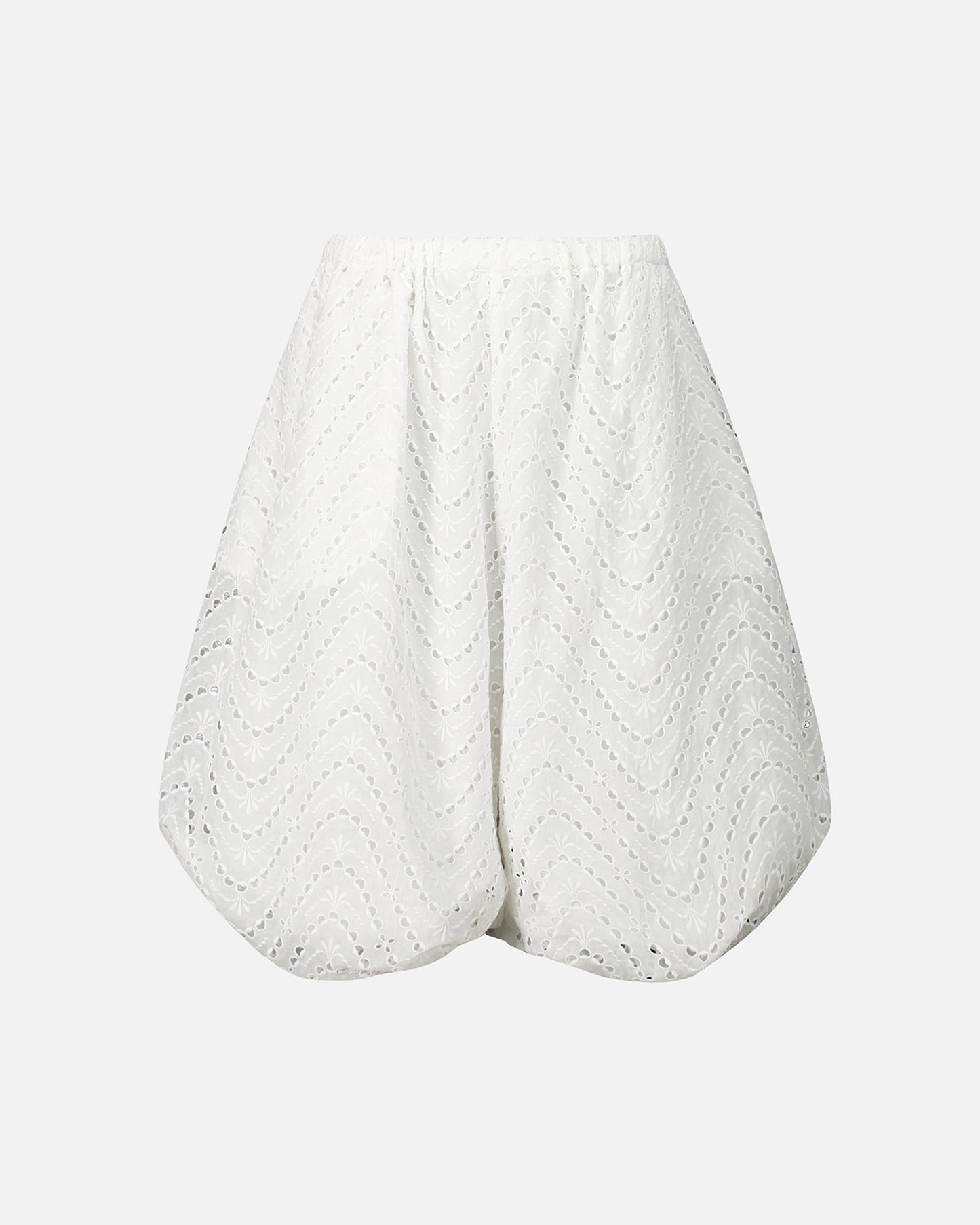 EMBROIDERED BALLOON BERMUDA