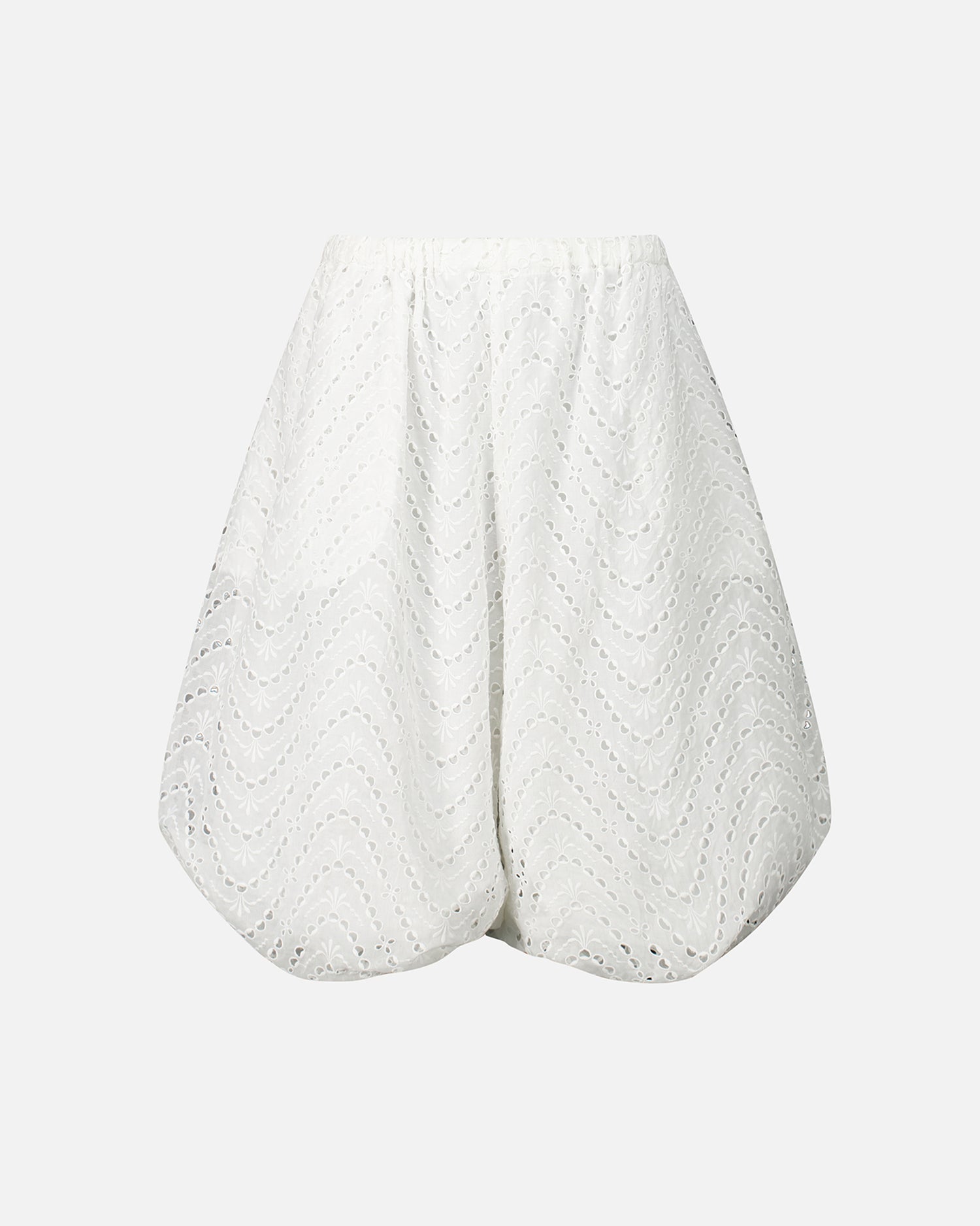 EMBROIDERED BALLOON BERMUDA