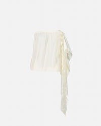 SILK CHIFFON BUSTIER