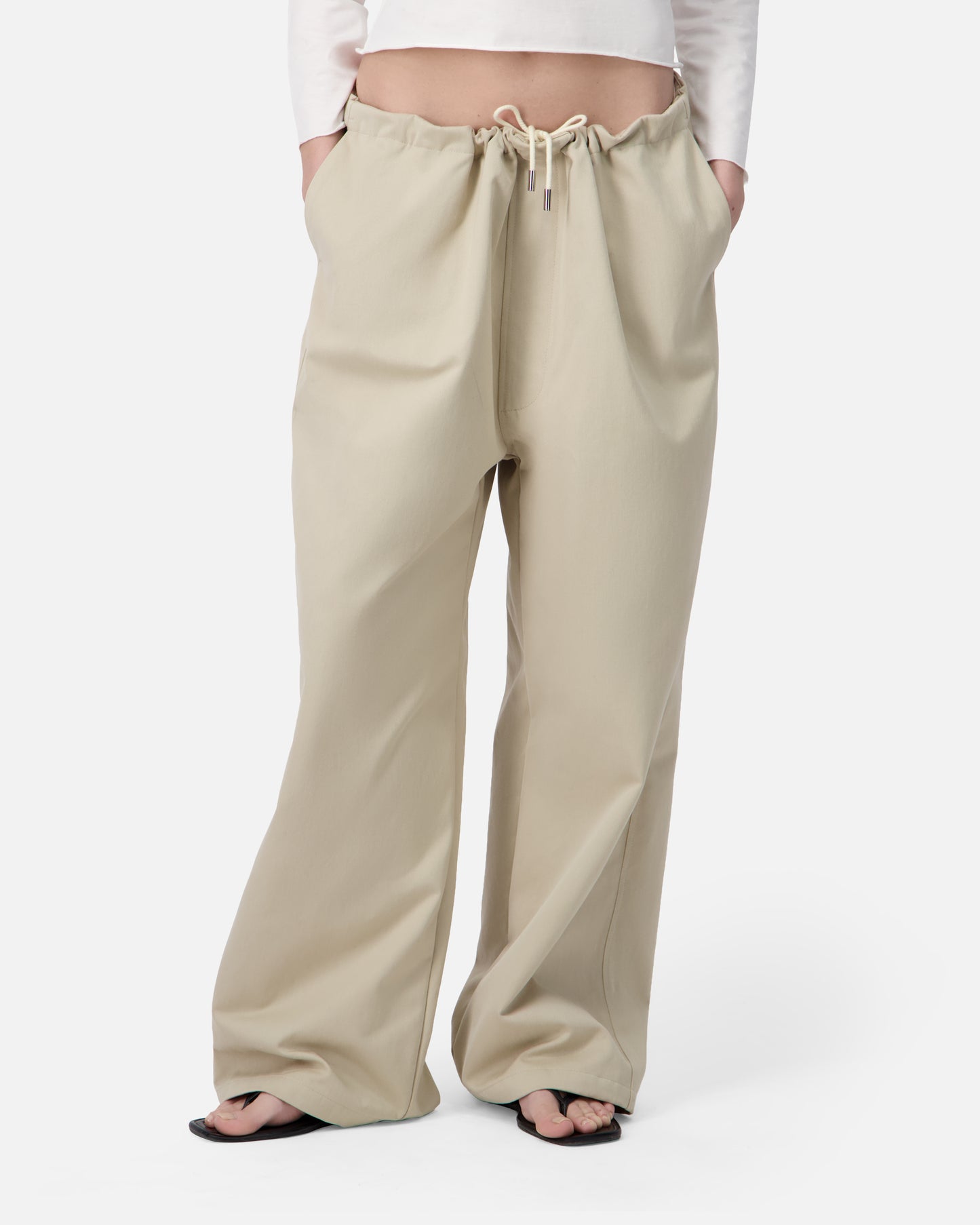 WIDE STRAIGHT TROUSERS