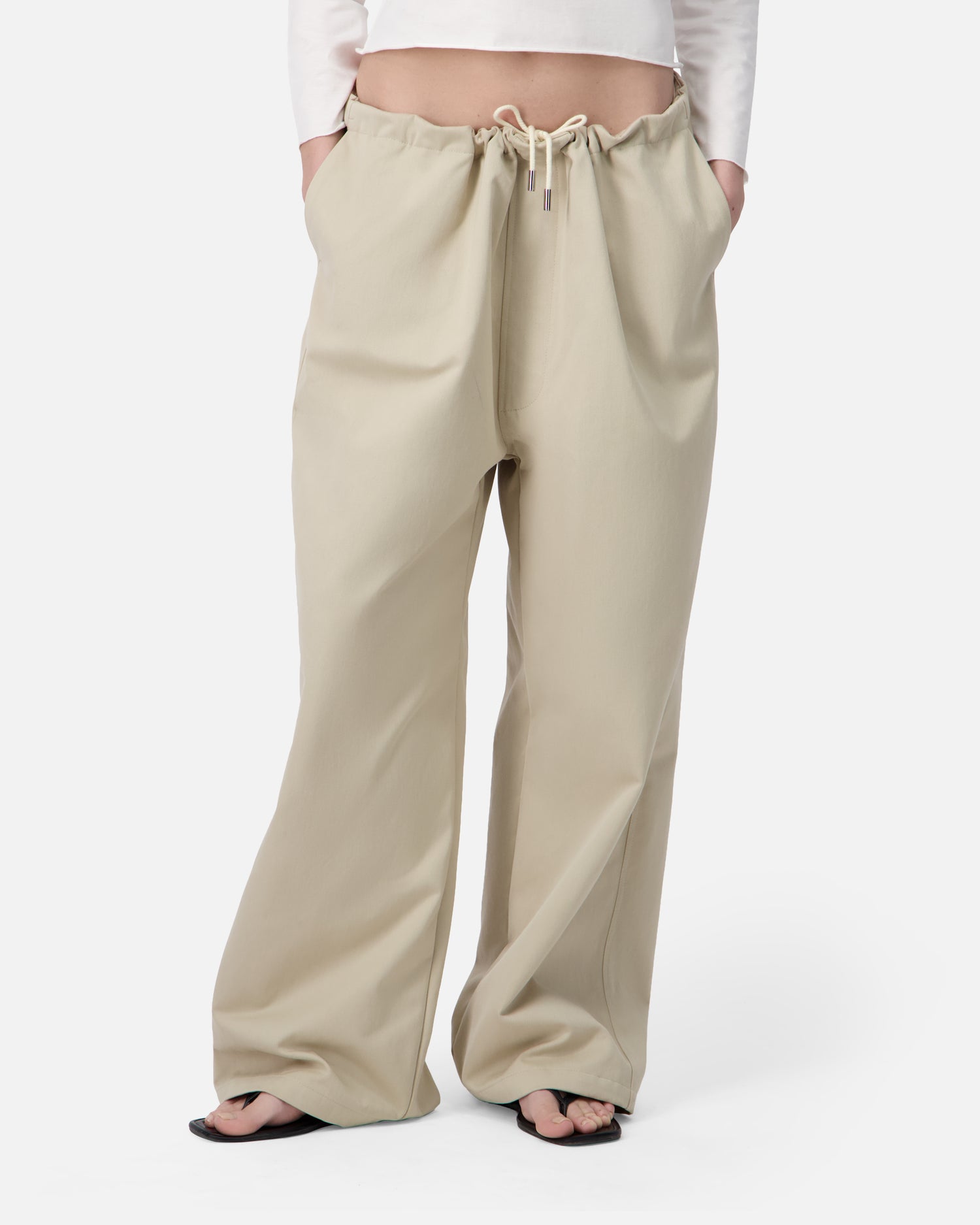 WIDE STRAIGHT TROUSERS