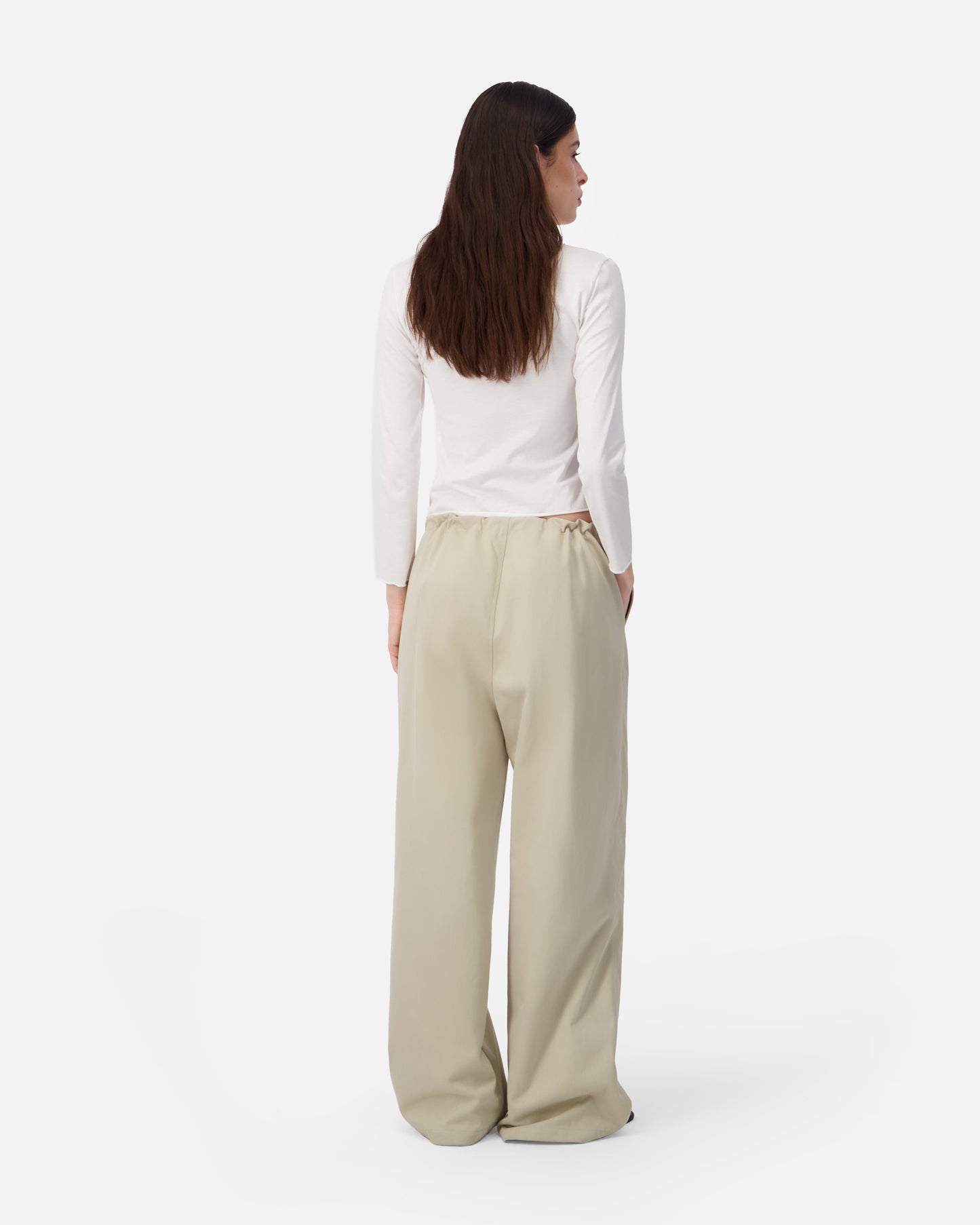 WIDE STRAIGHT TROUSERS