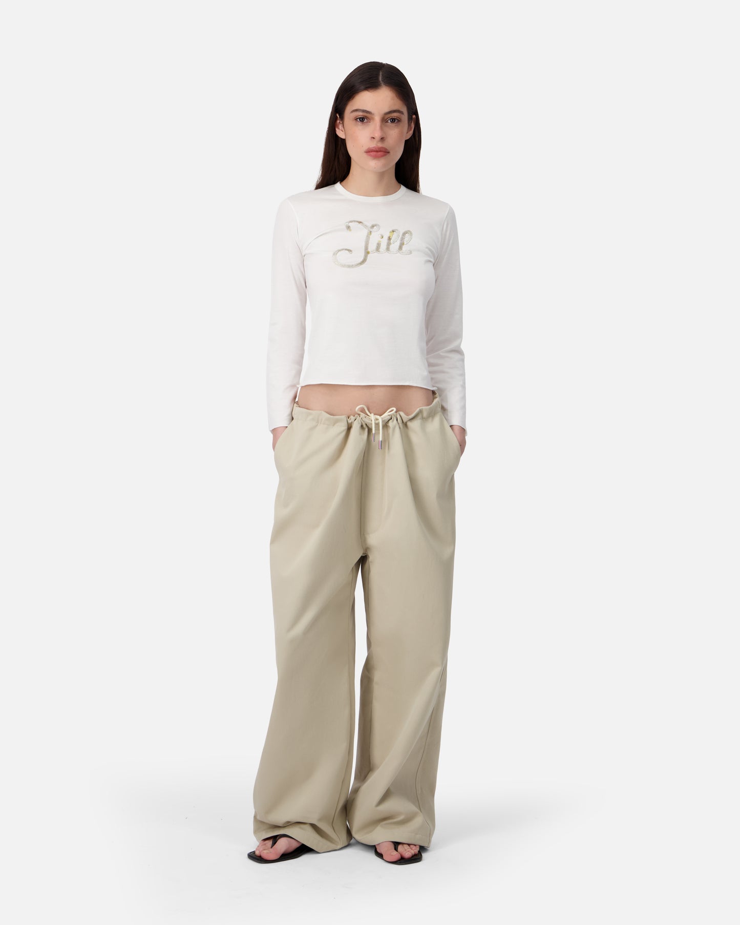 WIDE STRAIGHT TROUSERS