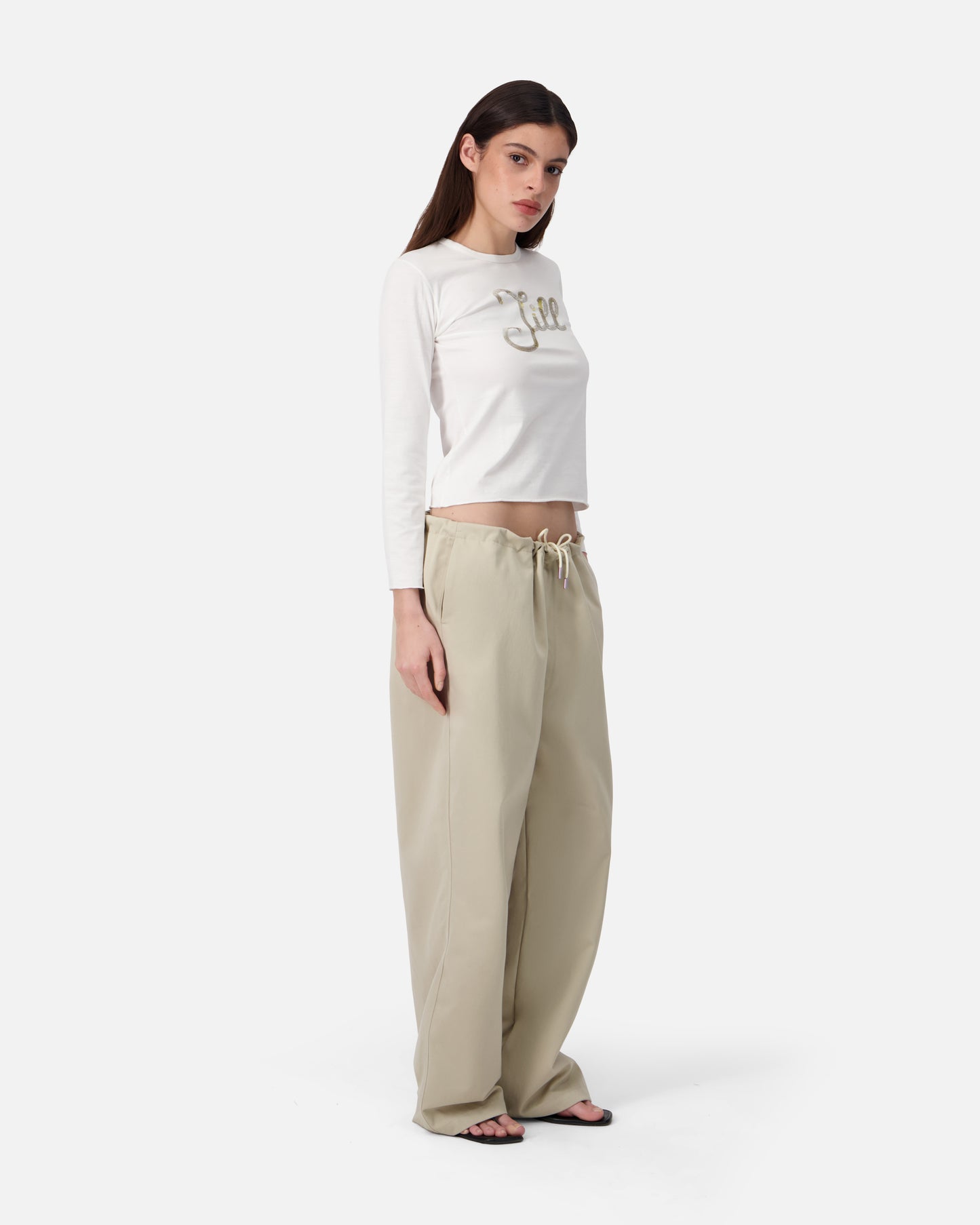 WIDE STRAIGHT TROUSERS