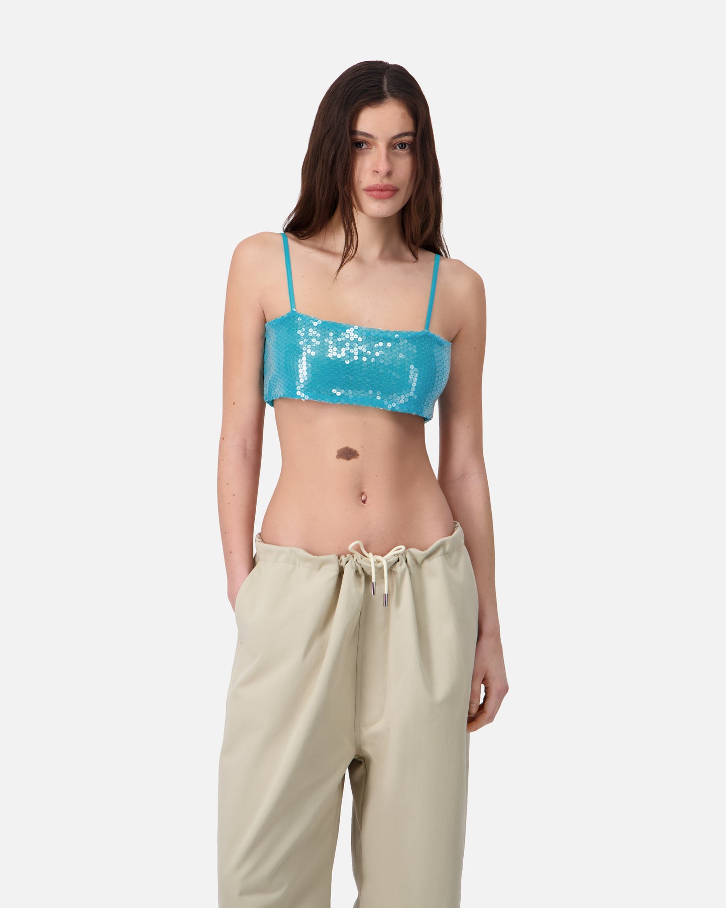 LIQUID SEQUIN BRALETTE