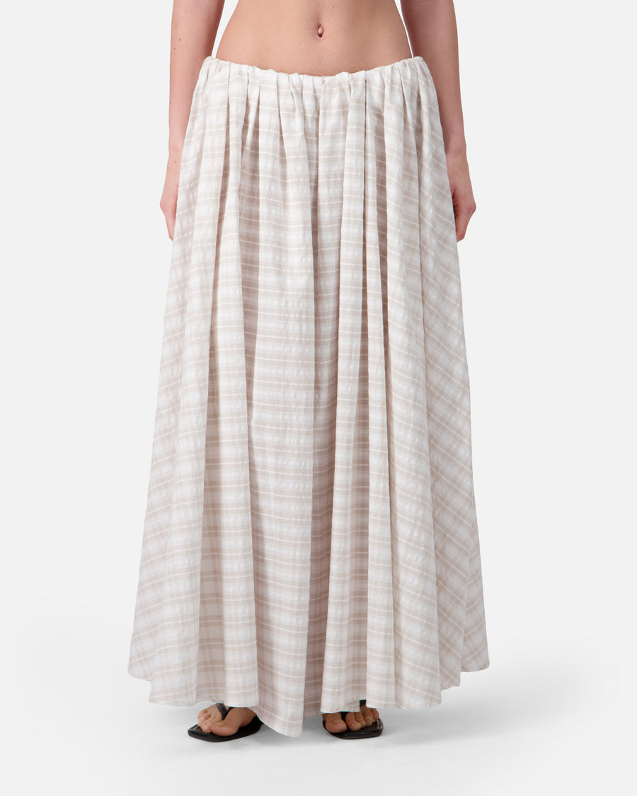 SEERSUCKER SKIRT