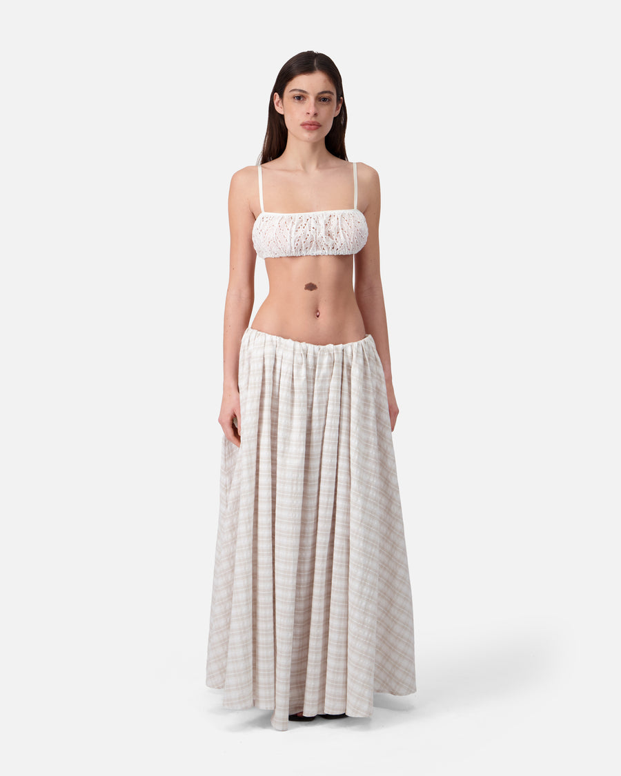 SEERSUCKER SKIRT