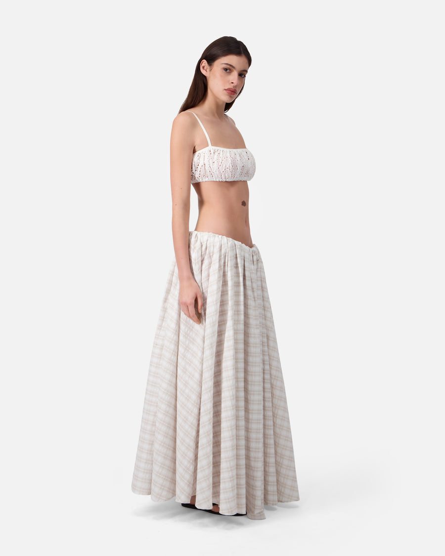 SEERSUCKER SKIRT
