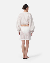 EMBROIDERED PAREO