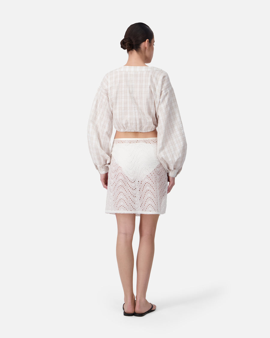 EMBROIDERED PAREO