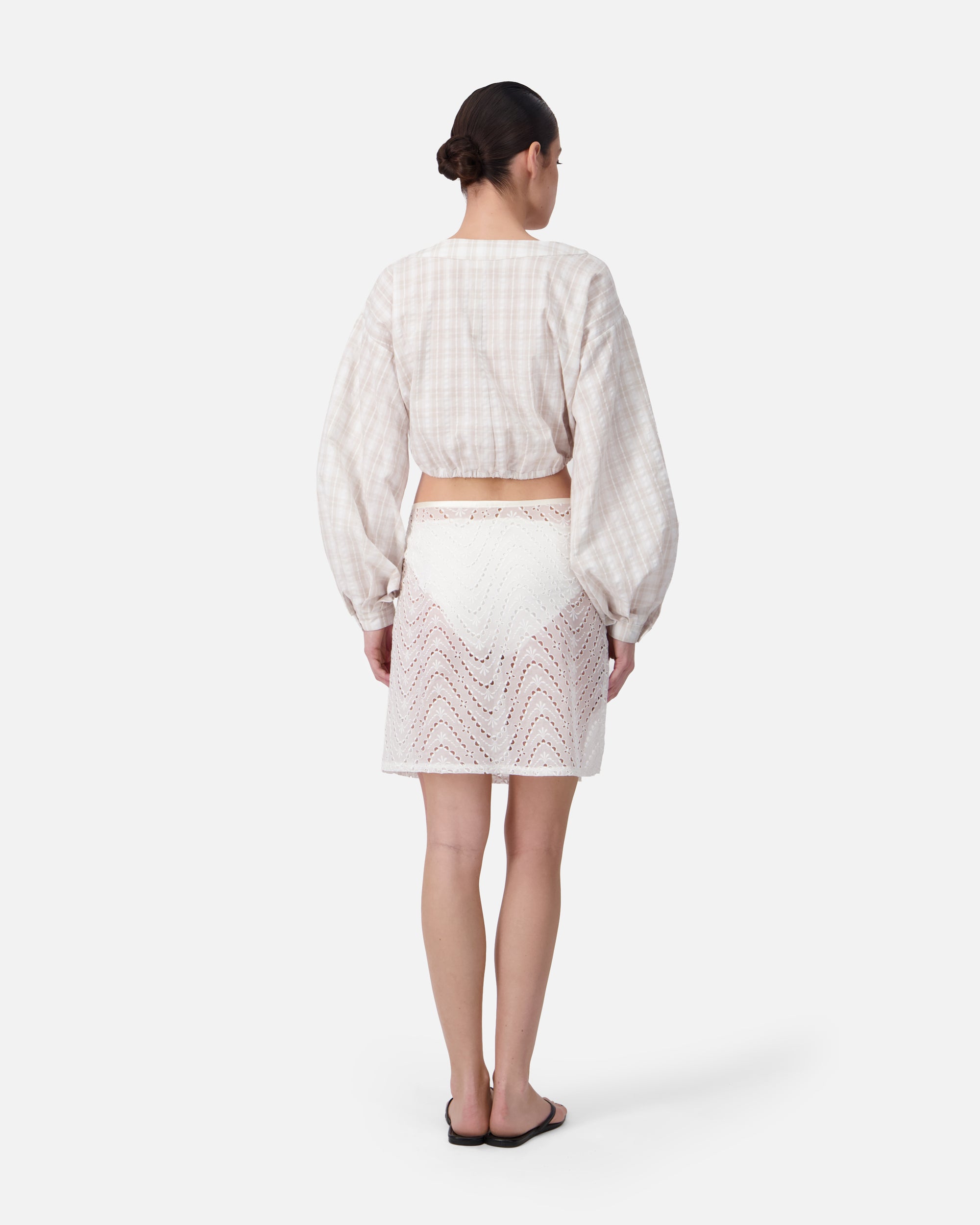 SEERSUCKER BLOUSE