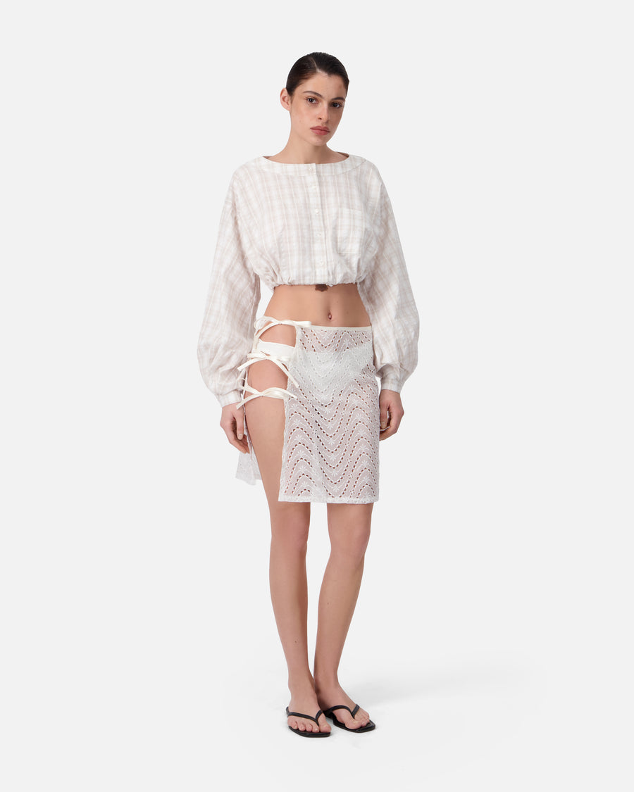 SEERSUCKER BLOUSE