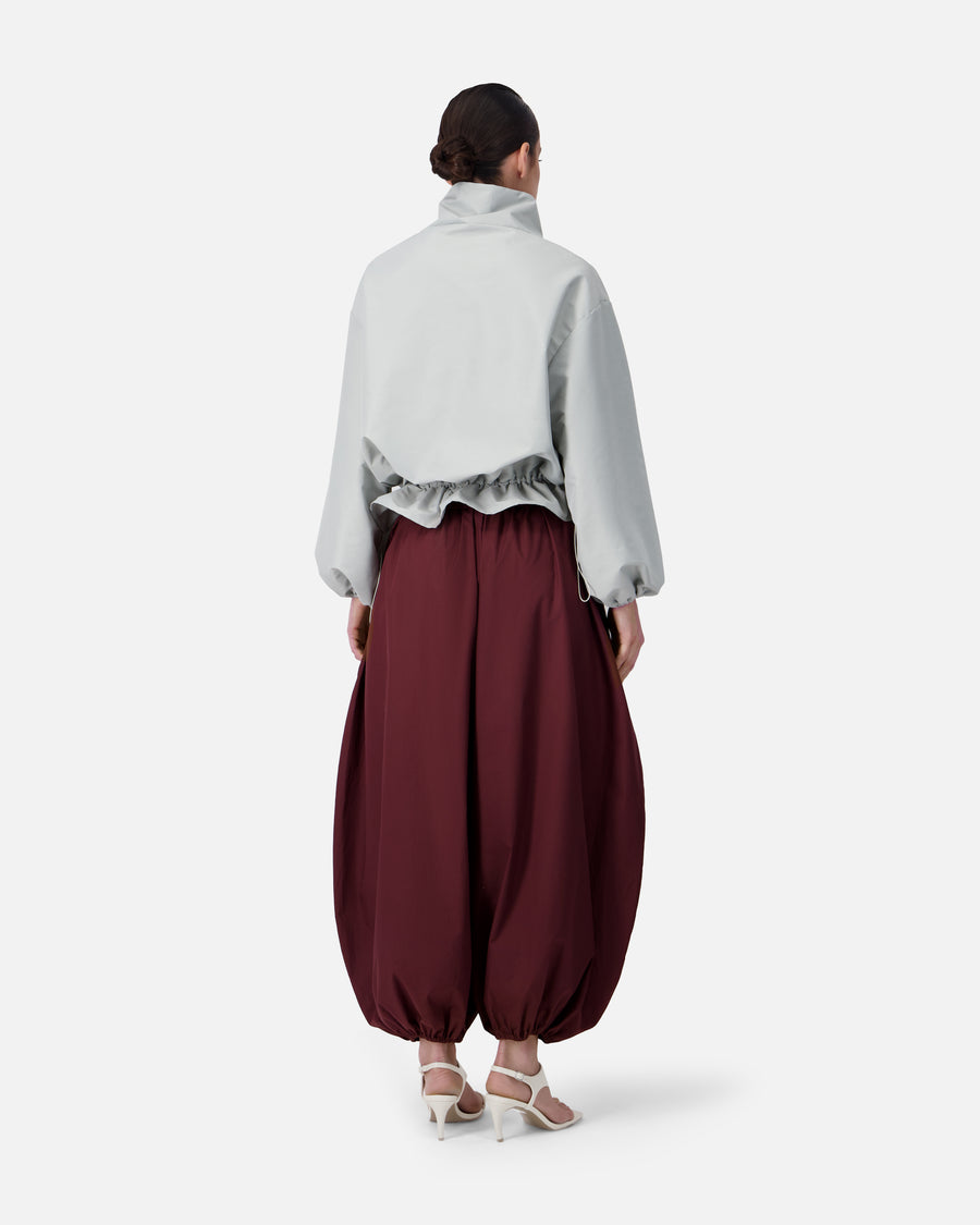 HIGH-NECK PULLOVER JACKET