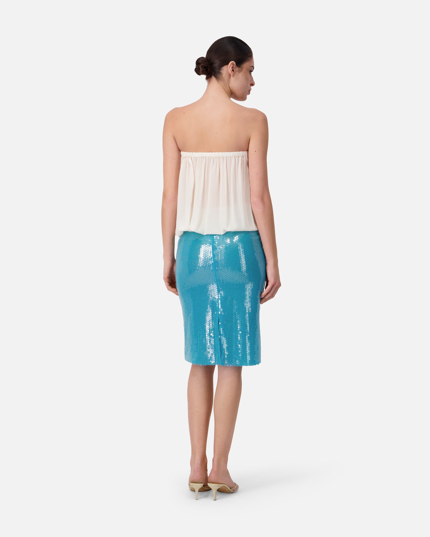 LIQUID SEQUIN SKIRT